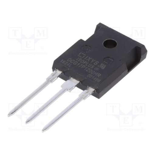 DCG17P1200HR; Diode: Schottky rectifying; SiC; THT; 1.2kV; 18A; ISO247™; IXYS