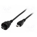 DCM-USBNB-USMAR2; Adapter; adapter cable; Data-Con-X; straight; with lead; USB 2.0; SWITCHCRAFT