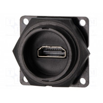 DCP-HDMIB-SC; Connector: HDMI; socket; Data-Con-X; soldering; IP67,IP68; SWITCHCRAFT DCP-HDMIB-SC; Connector: HDMI; socket; Data-Con-X; soldering; IP67,IP68; SWITCHCRAFT