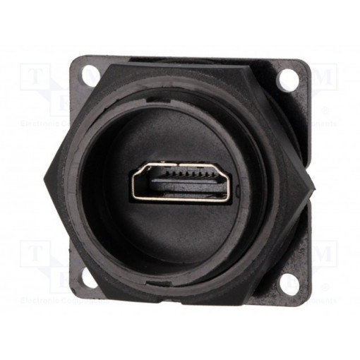 DCP-HDMIB-SC; Connector: HDMI; socket; Data-Con-X; soldering; IP67,IP68; SWITCHCRAFT DCP-HDMIB-SC; Connector: HDMI; socket; Data-Con-X; soldering; IP67,IP68; SWITCHCRAFT