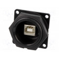 DCP-USBBT-USBA; Socket; adapter; USB A socket-back,USB B socket-front; USB 2.0; SWITCHCRAFT DCP-USBBT-USBA; Socket; adapter; USB A socket-back,USB B socket-front; USB 2.0; SWITCHCRAFT