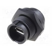 DCP-USBCB-F; Socket; adapter; Data-Con-X; USB 2.0; IP67,IP68; SWITCHCRAFT DCP-USBCB-F; Socket; adapter; Data-Con-X; USB 2.0; IP67,IP68; SWITCHCRAFT