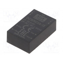 DCWN03A-15; Converter: DC/DC; 3W; Uin: 9÷18V; Uout: 15VDC; Uout2: -15VDC; DIP24; MEAN WELL