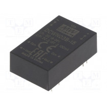 DCWN03B-15; Converter: DC/DC; 3W; Uin: 18÷36V; Uout: 15VDC; Uout2: -15VDC; DIP24; MEAN WELL