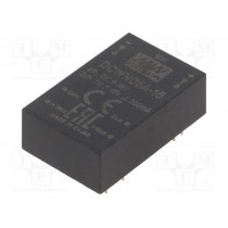 DCWN06A-15; Converter: DC/DC; 6W; Uin: 9÷18V; Uout: 15VDC; Uout2: -15VDC; DIP24; MEAN WELL