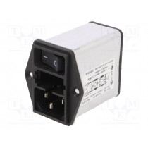 3-102-852; Connector: AC supply; socket; male; 6A; 250VAC; IEC 60320; -25÷85°C; SCHURTER 3-102-852; Connector: AC supply; socket; male; 6A; 250VAC; IEC 60320; -25÷85°C; SCHURTER