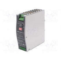 DDR-240C-24; Power supply: DC/DC; 240W; 24VDC; 10A; 33.6÷67.2VDC; Mounting: DIN; MEAN WELL