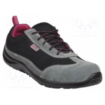 COMOSPNO37; Shoes; Size: 37; black-pink; Mat: polyester,suede split leather; DELTA PLUS COMOSPNO37; Shoes; Size: 37; black-pink; Mat: polyester,suede split leather; DELTA PLUS