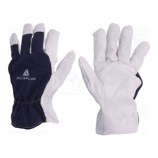 CT402BL11; Protective gloves; Size: 11; natural leather; CT402; DELTA PLUS CT402BL11; Protective gloves; Size: 11; natural leather; CT402; DELTA PLUS
