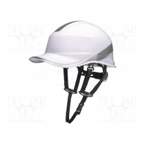 DIAM5UPBCFL; Protective helmet; Size: 55-62mm; white; CE,EN 397,EN 50365; 1kV; DELTA PLUS DIAM5UPBCFL; Protective helmet; Size: 55-62mm; white; CE,EN 397,EN 50365; 1kV; DELTA PLUS
