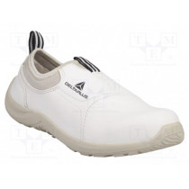 MIAMIS2BC40; Shoes; Size: 40; white; Mat: microfiber; ESD,slip,impact; DELTA PLUS