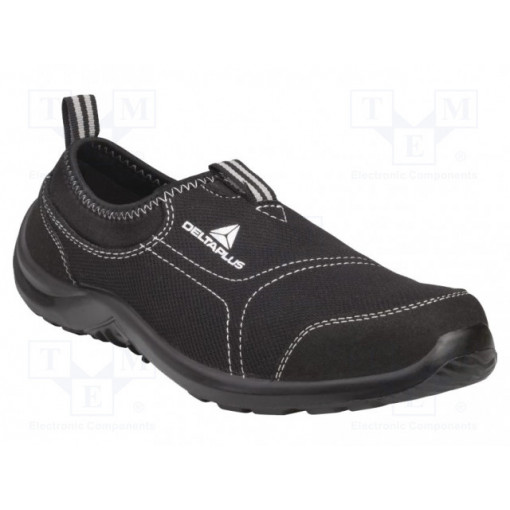 MIAMISPNO44; Shoes; Size: 44; black; Mat: cotton,polyester; V: with metal toecap; DELTA PLUS