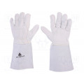 TIG15K10; Protective gloves; Size: 10; natural leather; TIG15K; DELTA PLUS