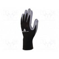 VE712GR09; Protective gloves; Size: 9; grey-black; nitryl,polyester; VE712GR; DELTA PLUS