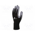 VE712GR11; Protective gloves; Size: 11; grey-black; nitryl,polyester; DELTA PLUS