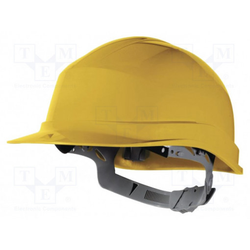 ZIRC1JA; Protective helmet; adjustable; Size: 53-63mm; yellow; -10÷50°C; DELTA PLUS ZIRC1JA; Protective helmet; adjustable; Size: 53-63mm; yellow; -10÷50°C; DELTA PLUS