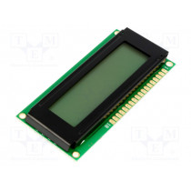 DEM 16216 FGH-P(RGB); Display: LCD; alphanumeric; FSTN Positive; 16x2; 80x36x10.5mm; LED; DISPLAY ELEKTRONIK DEM 16216 FGH-P(RGB); Display: LCD; alphanumeric; FSTN Positive; 16x2; 80x36x10.5mm; LED; DISPLAY ELEKTRONIK