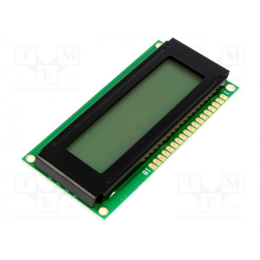 DEM 16216 FGH-P(RGB); Display: LCD; alphanumeric; FSTN Positive; 16x2; 80x36x10.5mm; LED; DISPLAY ELEKTRONIK DEM 16216 FGH-P(RGB); Display: LCD; alphanumeric; FSTN Positive; 16x2; 80x36x10.5mm; LED; DISPLAY ELEKTRONIK