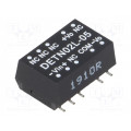 DETN02L-05; Converter: DC/DC; 2W; Uin: 4.5÷5.5V; Uout: 5VDC; Uout2: -5VDC; SMD; MEAN WELL