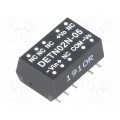 DETN02N-05; Converter: DC/DC; 2W; Uin: 21.6÷26.4V; Uout: 5VDC; Uout2: -5VDC; SMD; MEAN WELL