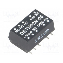 DETN02N-05; Converter: DC/DC; 2W; Uin: 21.6÷26.4V; Uout: 5VDC; Uout2: -5VDC; SMD; MEAN WELL