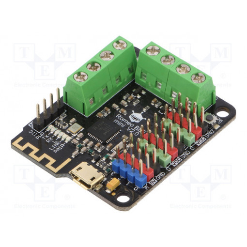 DFR0351; Controller; robot control; ATMEGA328P; PWM: 4; Anal.in: 4; 16MHz; DFROBOT DFR0351; Controller; robot control; ATMEGA328P; PWM: 4; Anal.in: 4; 16MHz; DFROBOT
