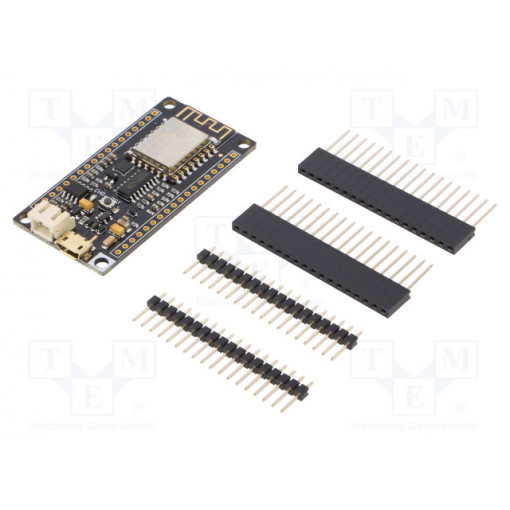 DFR0489; Controller; ESP8266; 3.3÷5VDC; Anal.in: 1; Digit.inputs: 10; 24g; DFROBOT DFR0489; Controller; ESP8266; 3.3÷5VDC; Anal.in: 1; Digit.inputs: 10; 24g; DFROBOT
