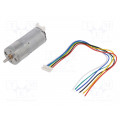 FIT0522; Motor: DC; with encoder,with gearbox; 6VDC; 3A; Shaft: D spring; DFROBOT