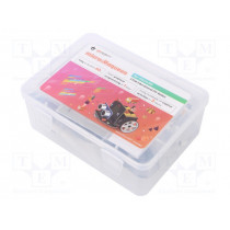 ROB0148; Wheeled chassis; 3.5÷5VDC; Man.series: micro:  Maqueen; Mot.qty: 2; DFROBOT