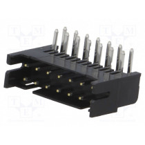 DF11-14DP-2DS(24); Socket; wire-board; female; DF11; 2mm; PIN: 14; THT; on PCBs; tinned; HIROSE