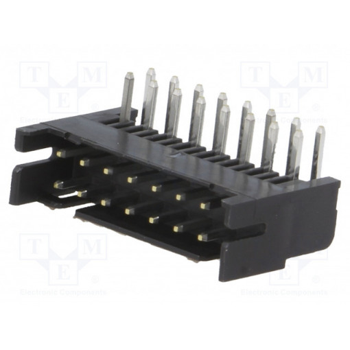 DF11-16DP-2DS(24); Socket; wire-board; female; DF11; 2mm; PIN: 16; THT; on PCBs; tinned; HIROSE