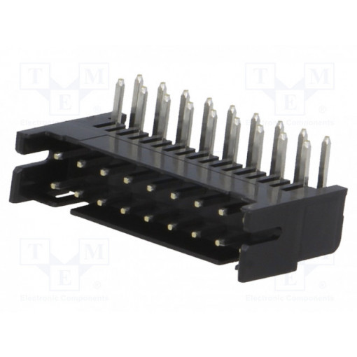 DF11-18DP-2DS(24); Socket; wire-board; female; DF11; 2mm; PIN: 18; THT; on PCBs; tinned; HIROSE