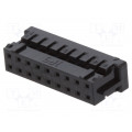 DF11-18DS-2C; Plug; wire-board; female; DF11; 2mm; PIN: 18; w/o contacts; straight; HIROSE DF11-18DS-2C; Plug; wire-board; female; DF11; 2mm; PIN: 18; w/o contacts; straight; HIROSE