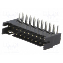 DF11-20DP-2DS(24); Socket; wire-board; female; DF11; 2mm; PIN: 20; THT; on PCBs; tinned; HIROSE
