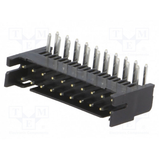 DF11-20DP-2DS(24); Socket; wire-board; female; DF11; 2mm; PIN: 20; THT; on PCBs; tinned; HIROSE
