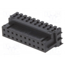 DF11-20DS-2R26(05); Plug; wire-board; female; DF11; 2mm; PIN: 20; IDC; for cable; tinned; HIROSE
