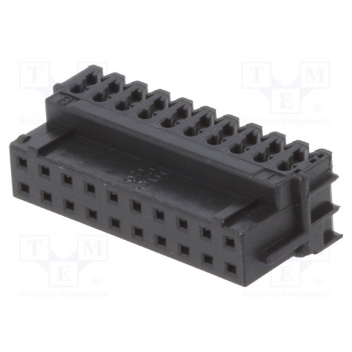 DF11-20DS-2R26(05); Plug; wire-board; female; DF11; 2mm; PIN: 20; IDC; for cable; tinned; HIROSE