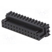 DF11-26DS-2R26(05); Plug; wire-board; female; DF11; 2mm; PIN: 26; IDC; for cable; tinned; HIROSE