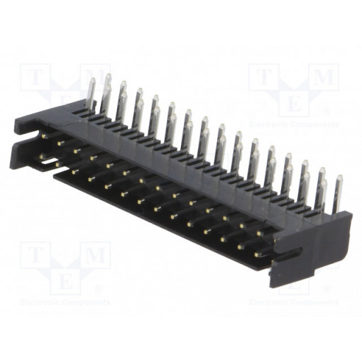 DF11-30DP-2DS(24); Socket; wire-board; female; DF11; 2mm; PIN: 30; THT; on PCBs; tinned; HIROSE