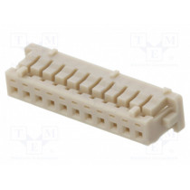 DF13-11S-1.25C; Plug; wire-board; female; DF13; 1.25mm; PIN: 11; w/o contacts; HIROSE