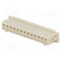 DF13-13S-1.25C; Plug; wire-board; female; DF13; 1.25mm; PIN: 13; w/o contacts; HIROSE