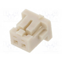 DF13-2S-1.25C; Plug; wire-board; female; DF13; 1.25mm; PIN: 2; w/o contacts; HIROSE