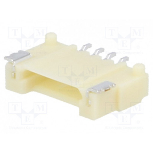 DF14-4P-1.25H(24); Socket; wire-board; male; DF14; 1.25mm; PIN: 4; SMT; on PCBs; tinned; HIROSE