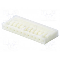 DF1B-12S-2.5R; Wire-wire/PCB; plug; female; DF1B; 2.5mm; PIN: 12; w/o contacts; HIROSE