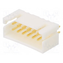 DF1B-14DP-2.5DSA(01); Wire-wire/PCB; socket; male; DF1B; 2.5mm; PIN: 14; THT; on PCBs; 250V; HIROSE