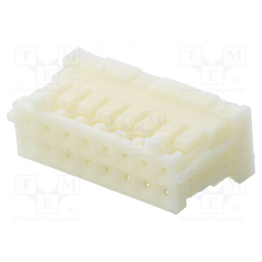 DF1B-16DS-2.5RC; Wire-wire/PCB; plug; female; DF1B; 2.5mm; PIN: 16; w/o contacts; HIROSE