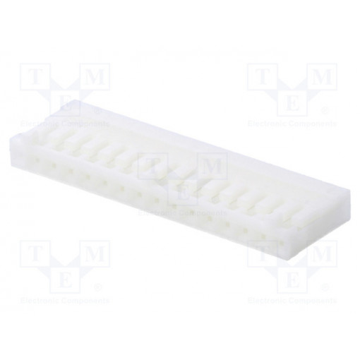 DF1B-16S-2.5R; Wire-wire/PCB; plug; female; DF1B; 2.5mm; PIN: 16; w/o contacts; HIROSE