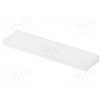 DF1B-20S-2.5R; Wire-wire/PCB; plug; female; DF1B; 2.5mm; PIN: 20; w/o contacts; HIROSE