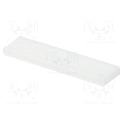 DF1B-20S-2.5R; Wire-wire/PCB; plug; female; DF1B; 2.5mm; PIN: 20; w/o contacts; HIROSE