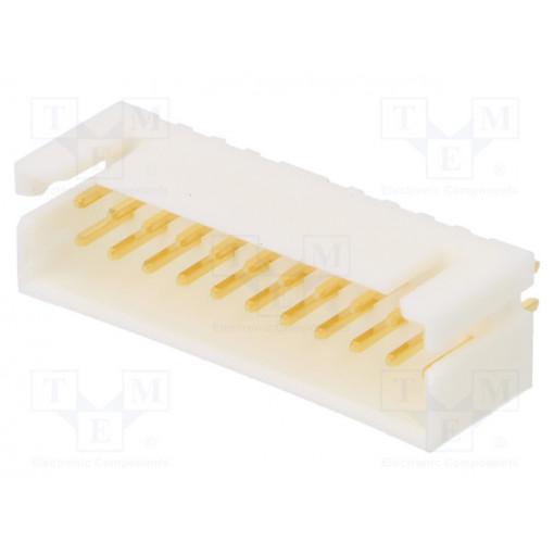 DF1B-22DP-2.5DSA(01); Wire-wire/PCB; socket; male; DF1B; 2.5mm; PIN: 22; THT; on PCBs; 250V; HIROSE